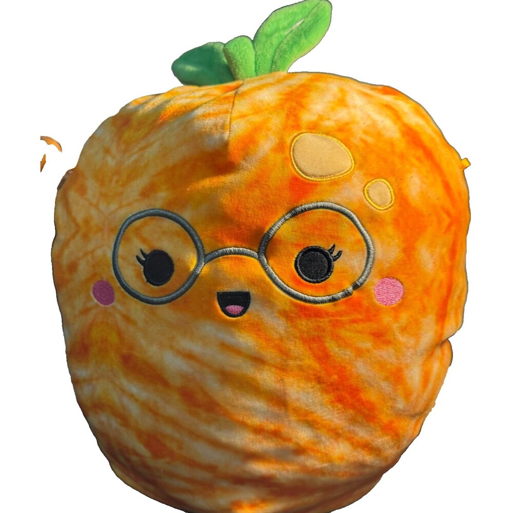 RARE Squishmallows Judy the Orange Tangerine Fruit Food 11" Plush Exclusive